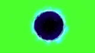 Green screen black hole