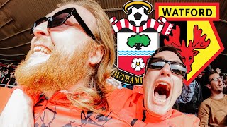 99TH MINUTE WINNER!!!! 🤯 SOUTHAMPTON 3-2 WATFORD EFL MATCHDAYVLOG