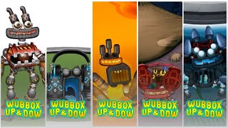 ALL Wubbox UP & DOW vs Wubbox My Singing Monsters and ALL Wubbox Fanmade  ~ MSM