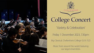 College Concert, Friday 1 December 2023 (audio edit)