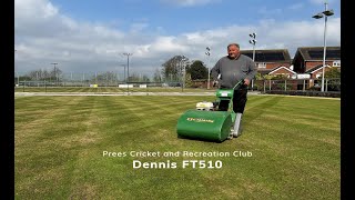 Dennis FT510 at Prees Cricket and Recreation Club Bowling Green