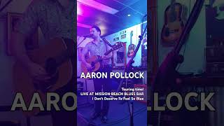 AARON POLLOCK ON TOUR -shot some amazing quality videos of live performances this tour. Get ready 🎙📸