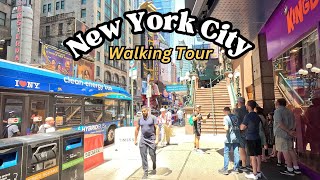 New York 4K - Manhattan Downtown Walk