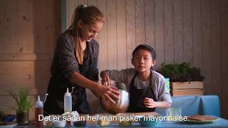 Kan to 10-årige piske mayonnaise?