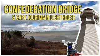 Exploring to Cape Jourimain and Confederation Bridge with my Honda Ruckus