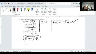 Radical Functions Review Question 6