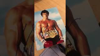 Fake Rocky autograph - Sylvester Stallone photo goes in the trash