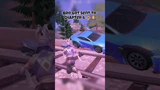 Bro got sent to chapter 6 EARLY 💀#fortnite #fortniteshorts #fortnitememes