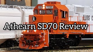 Athearn SD70 ICG Fallen Flags Review!