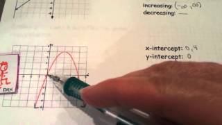 Interpreting graphs example 2