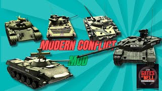 Modern Conflict Mod Russia MOWAS2  #tanks #tankdestroyer #helicopter #warthunder