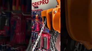 Chain Pulley Block Operation Guide #HeavyLifting #Tools #WorkshopEssentials