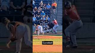 Nasty Curveball #pitcher #pitching #curveball #strikeout #baseballplayer #fastball #mlb #milb #90mph