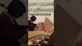 3rd Scarlatti Sonata K. 3 #clavichord #scarlatti #piano