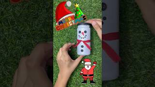 how to make snowman with waste material| how to make snowman at home #shorts