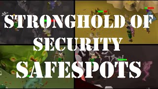 Every Safe Spot in the Stronghold of Security - OSRS Guide