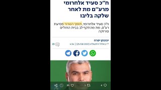 "תומך הטרור מת": ערוץ 20 עורר סערה סביב מותו של ח"כ סעיד אלחרומי, אבל מה לא סיפרו לכם? I פרק 20