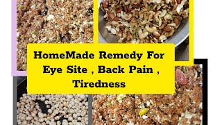 Best Homeade Remedy For Weak Eye Site, Back Pain , Joint Pain , Tiredness ✨🤌🏻 #winterRecipe#viral