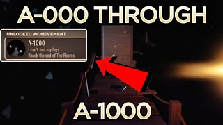 ATTEMPTING TO GO THROUGH ROOMS ! (A-1000 BADGE)