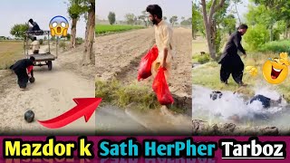 Mazdoor k sath heerpeer tarboz jisa Allah rakha usay kon chaky #funny #viralvideo #trending #fyp