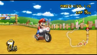 Mario Kart Wii - Mario - 150cc Mushroom Cup - Mach Bike マリオカートWii - マリオ - 150cc キノコカップ - マッハ・バイク