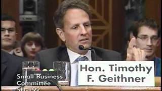 Rand Paul - Questioning Tim Geithner