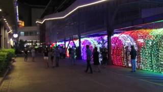 Aeon mall night view beautiful girls