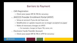 PI Webinar Open Forum Documentation Requirements Program Closure