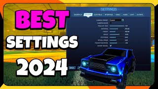 The BEST Rocket League SETTINGS For 2024 | Supersonic Legend 2s