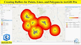 Creating Buffers for Points, Lines, and Polygons in ArcGIS Pro