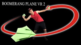 Kağıttan Boomerang Uçak Yapımı 2 | Bumerang Uçak Yapımı | How To Make Paper Airplane