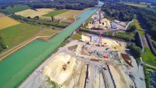 Verbreiterung Dortmund-Ems-Kanal bei Münster (UHD) - 06.07.2017