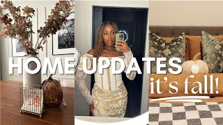 Styling New Fall Decor, Semi-house Tour, Prepping for Guest, Decor Feud with My Husband?! lol