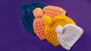 Crochet baby hat early born/0-3 month baby hat3-6 month baby hat crochet/6-12 month baby hat crochet