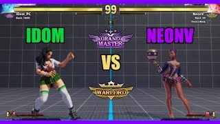 SFV 🌊 iDom (Laura) VS NeonV (Menat) FT2 [Season 5 Winter Update]