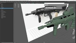 Modeling a M-16 style Flash Supressor in Maya