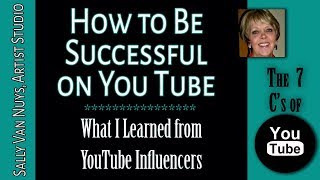 BECOME A MORE SUCCESSFUL CHANNEL ON YOUTUBE: What I Learned from the VideoInfluencers channel