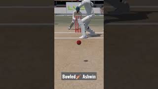 Cricket 22 - Bowled! Australian Batsman Failed to Cut! Slowmotion! #shorts