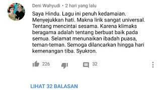 KOMENTAR NON MUSLIM UNTUK SABYAN, (DEEN ASSALAM)