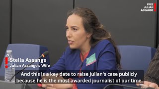 Stella Assange Speaking At The European Parliament