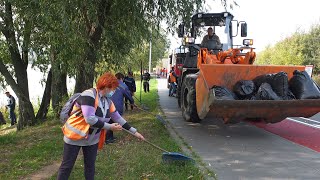 Акцию «Чистый берег» провели в районе Марьино