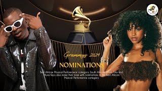 The Grammy Award nominations have been revealed, with  South African  Tyla and Musa Keys secure NODs