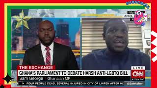 CNN Full interview with Ghanaian MP Sam George on anti-LGBT bill 2021