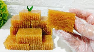 PUDING KARANG GULA MELAKA!!Sederhana Tapi Rasanya Luar Biasa