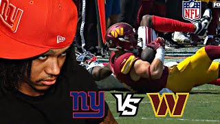 THIS IS EMBARASSING! Giants Vs Commanders Game Highlights | Munchy Don Dada Reaction