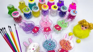 Satisfying video l How to turn beads into princesses ASMR #4