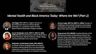 Mental Health and Black America Today: Where Are We? (Part 2)