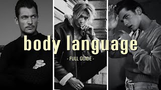 full body language guide [for men]