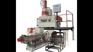 Masterbatch compounding extruder equipment