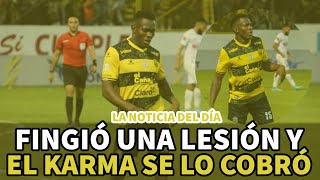 Noticia del día | Fingió una lesión y el karma se lo cobró